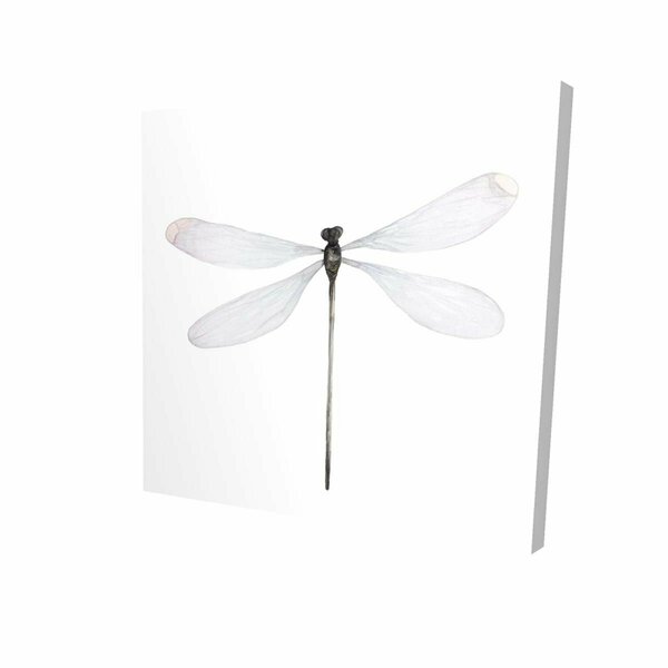 Begin Home Decor 16 x 16 in. Minimalist Dragonfly-Print on Canvas 2080-1616-AN460